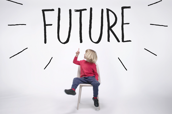 KIDS IMAGINE THE FUTURE. WE USE AI TO MAKE IT